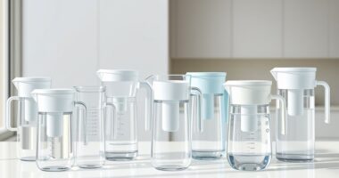 top water filter pitchers
