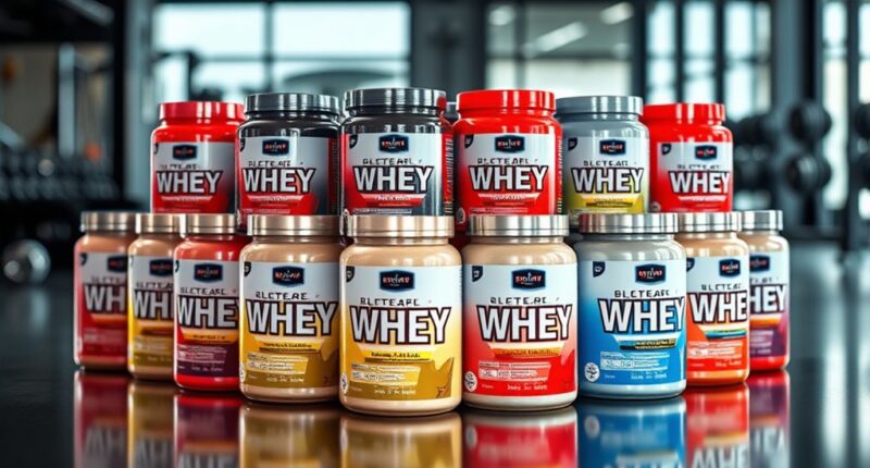 top whey powders 2025