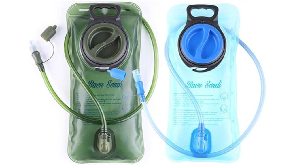 two 2l bpa free bladders