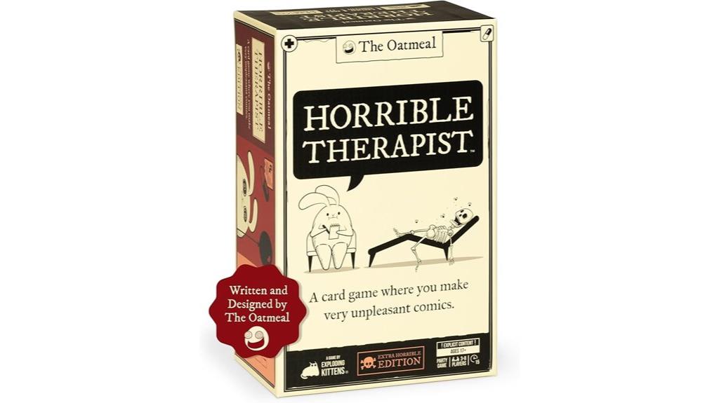 unhelpful therapist card game
