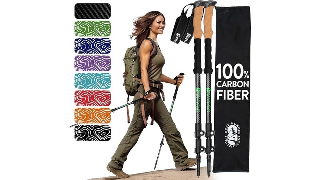 usa made carbon trekking poles