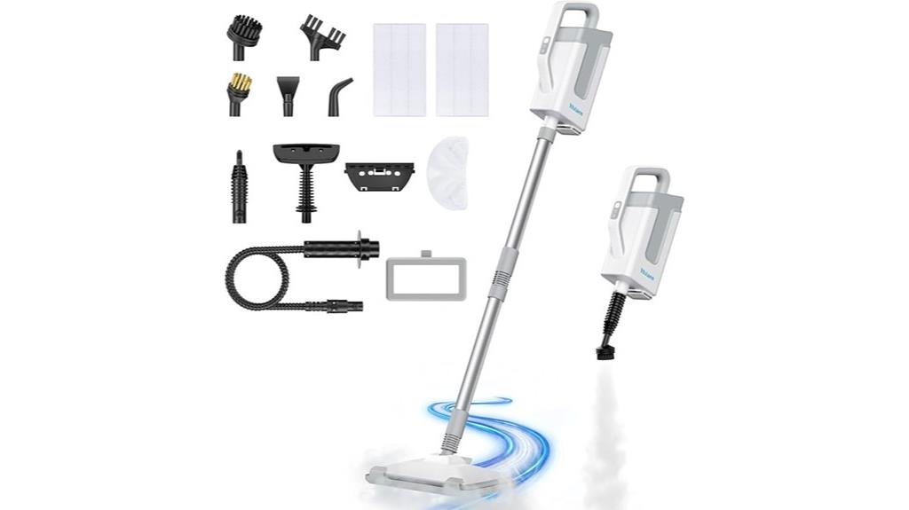 versatile 12 in 1 steam cleaner