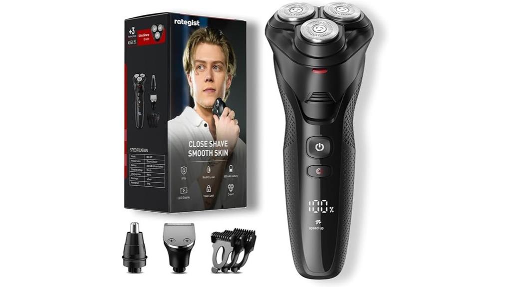 versatile men s grooming device