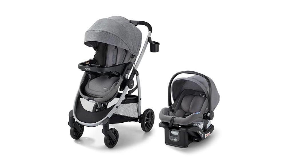versatile stroller with car seat