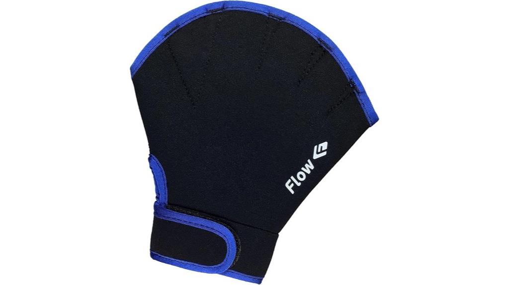 water resistance swim gloves