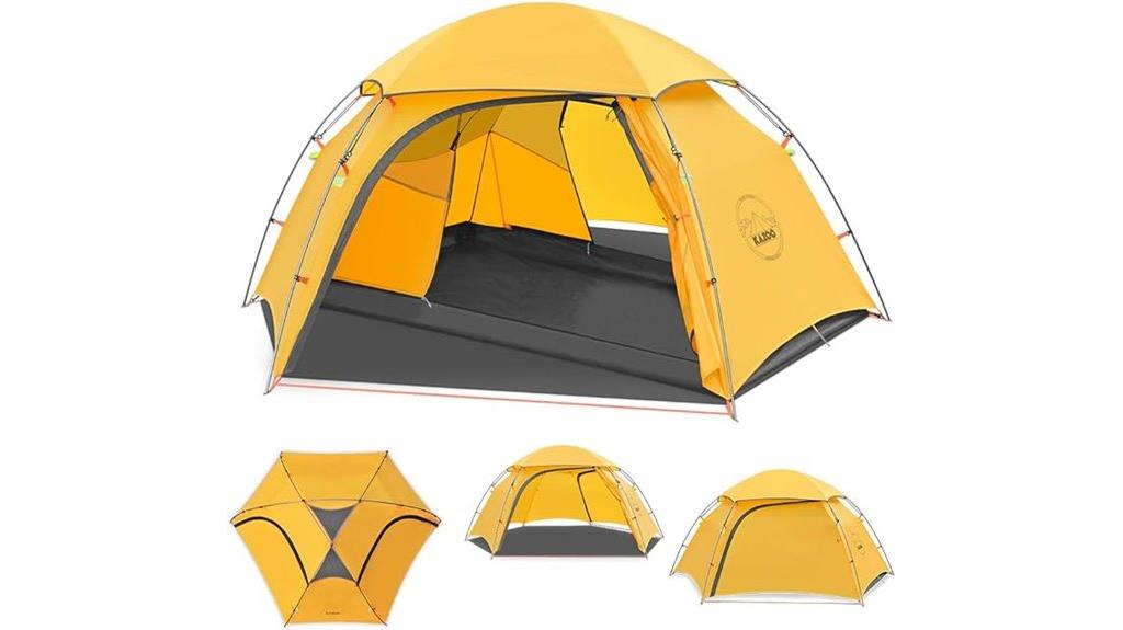 waterproof 1 2 person tent