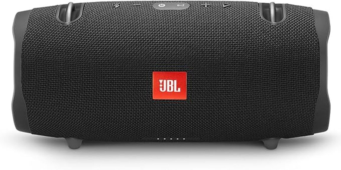 waterproof bluetooth speaker black