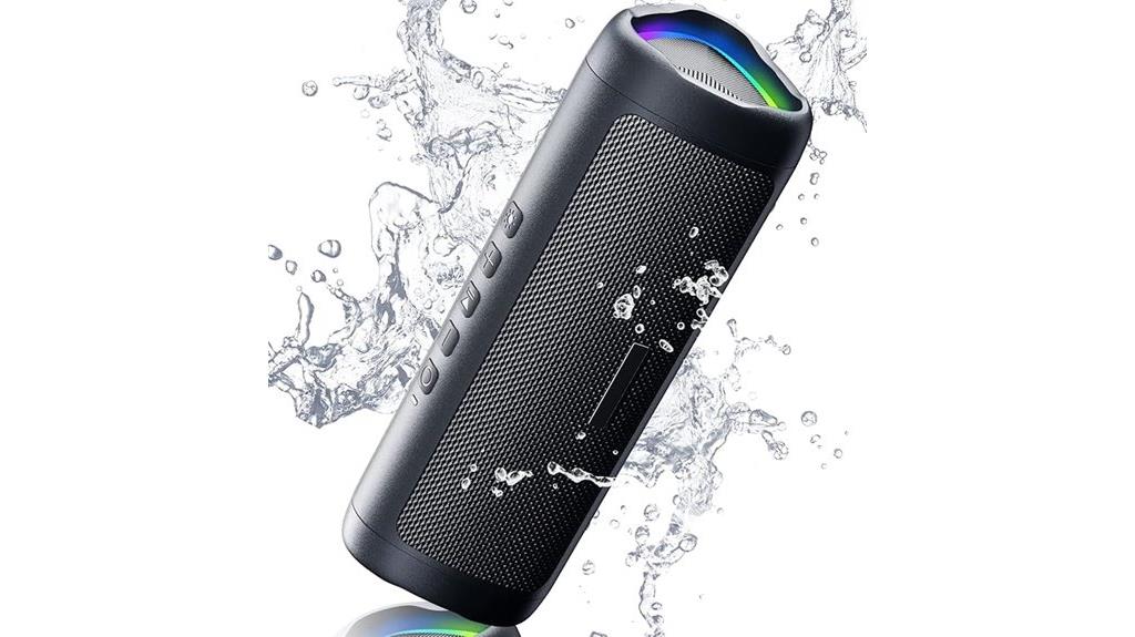 waterproof bluetooth speaker long battery