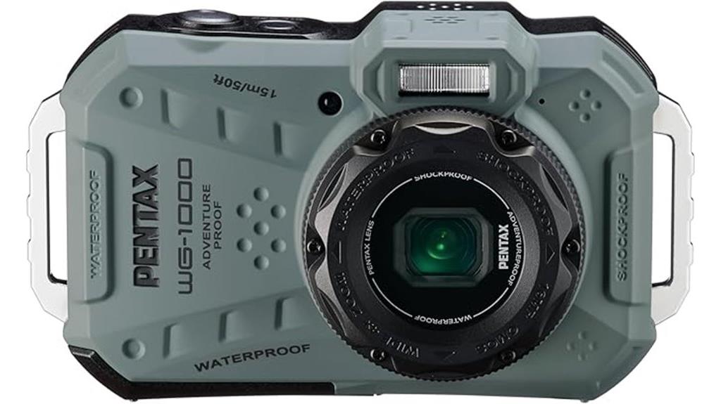 waterproof digital camera features
