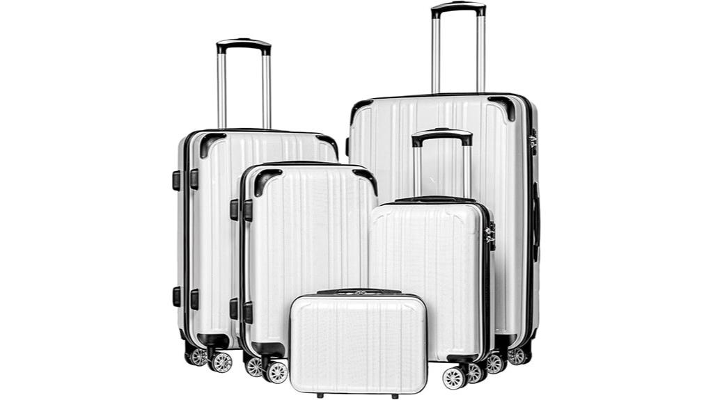 white grid spinner set