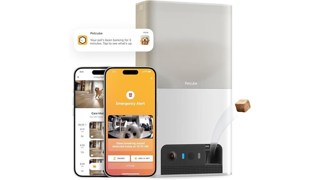 wifi treat dispenser camera