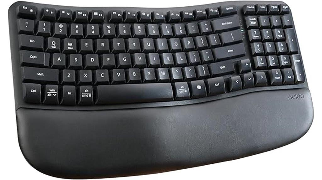 wireless ergonomic keyboard design
