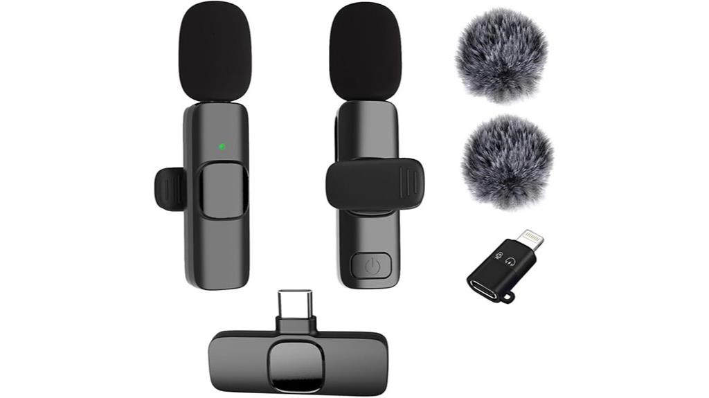 wireless lavalier microphone
