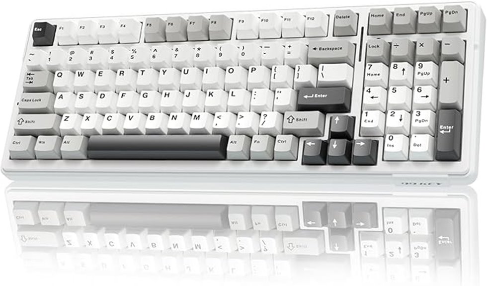 wireless mechanical tri mode keyboard