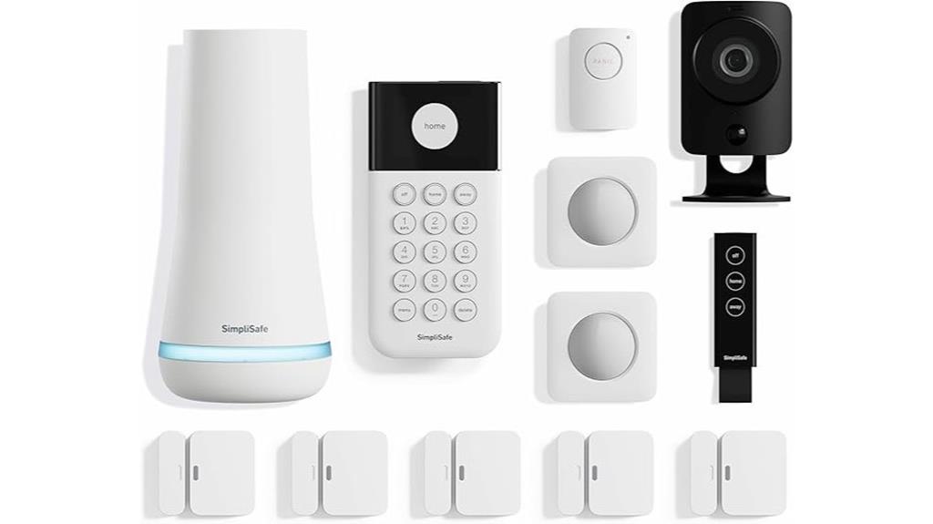 wireless security system with hd camera