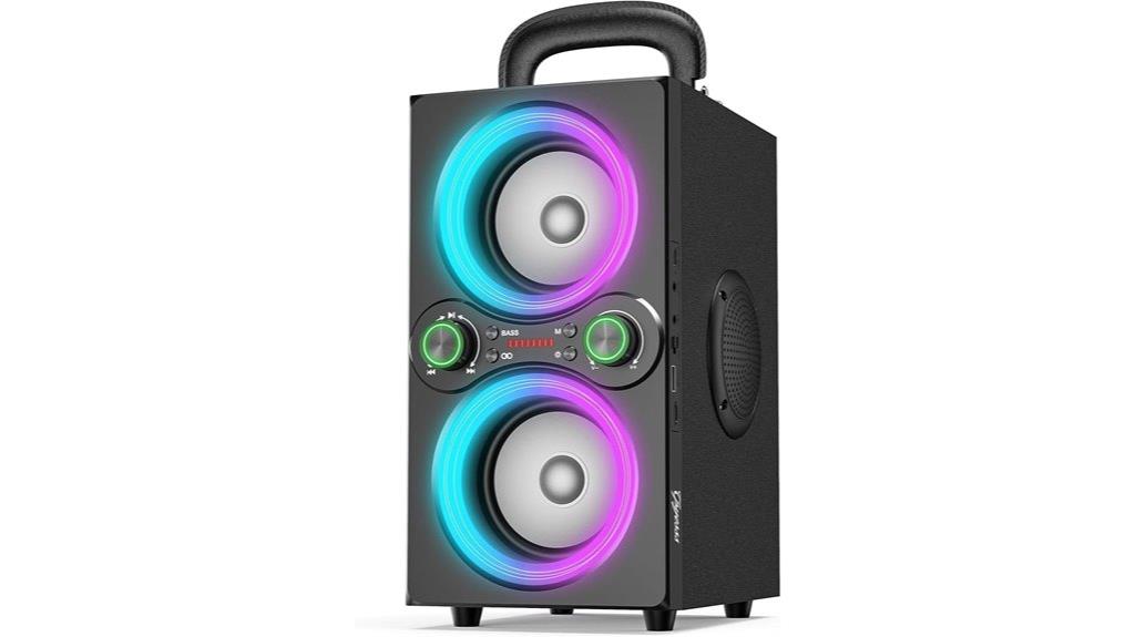wireless tws speaker lights