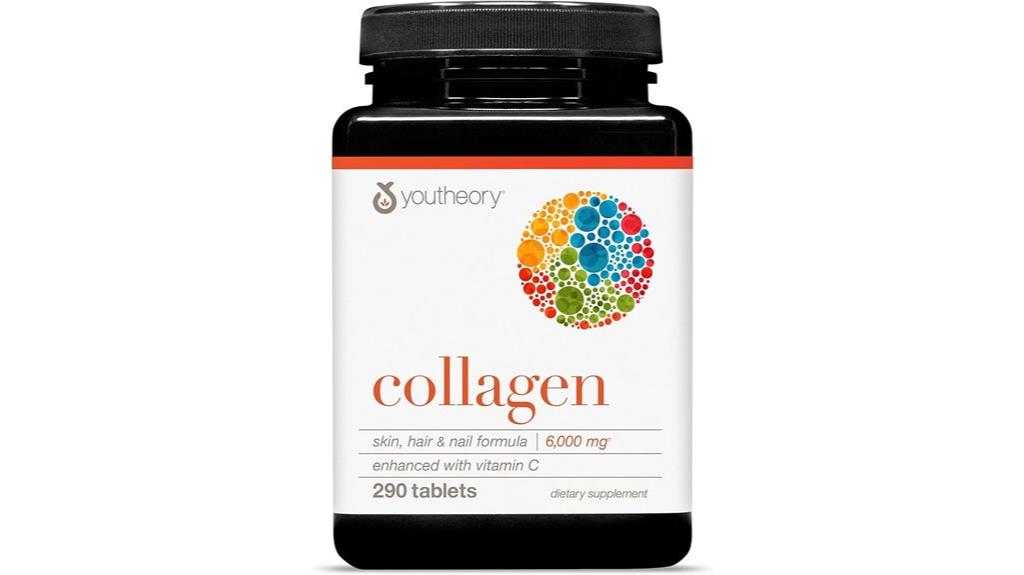 youthful collagen supplement tablets