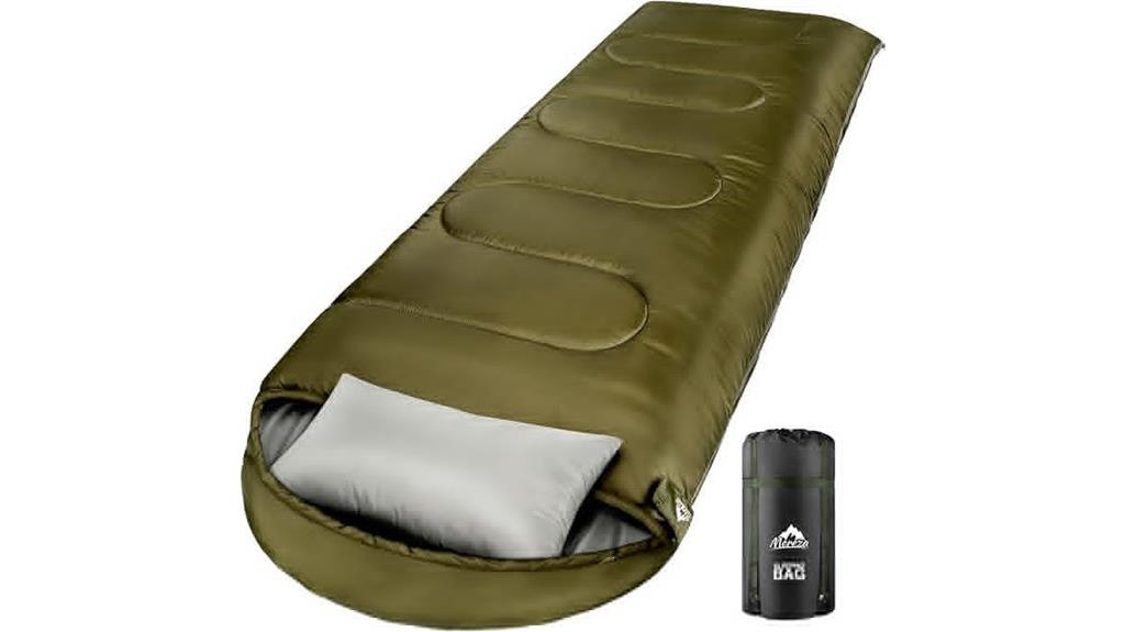 zero degree winter sleeping bag