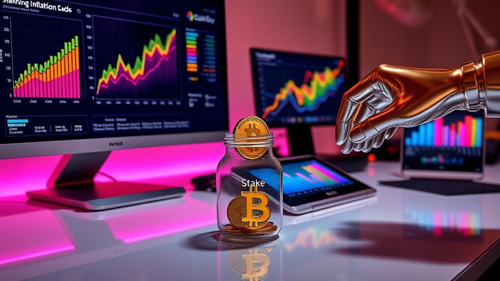 balancing staking rewards inflation