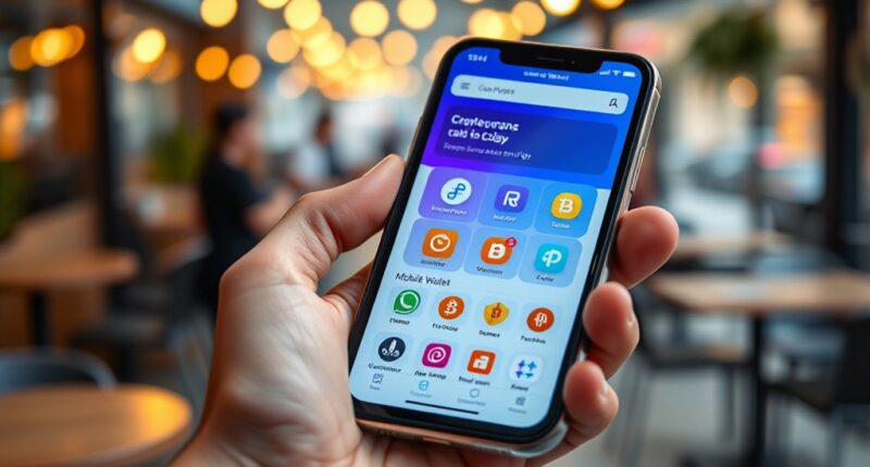 crypto payments on mobile