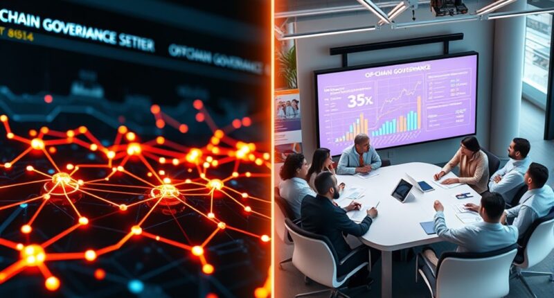 on chain vs off chain governance