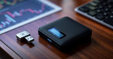 secure offline cryptocurrency storage