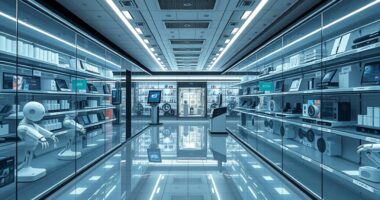 unstaffed future retail store