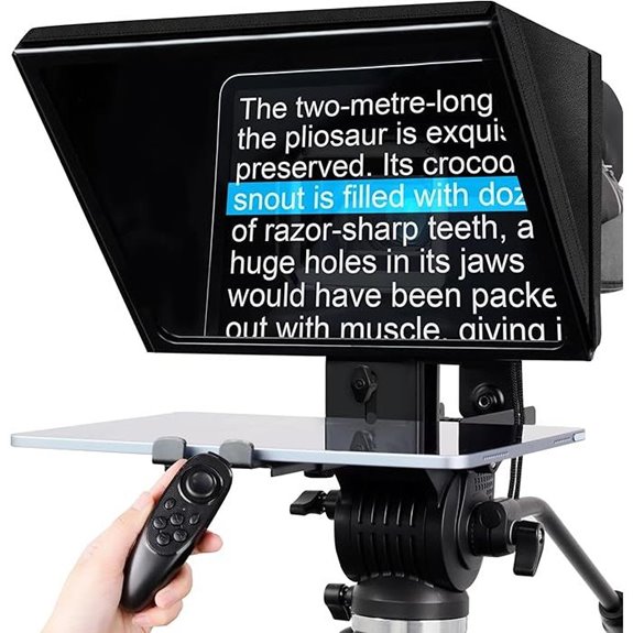 i2/12-inch Teleprompter with Remote & App