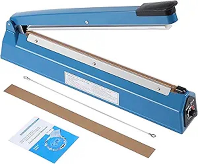 16-Inch Impulse Heat Sealer for Plastic Bags