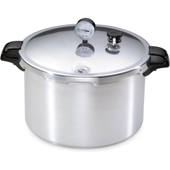 Presto 01755 16-Quart Aluminum canner Pressure Cooker One Size Silver