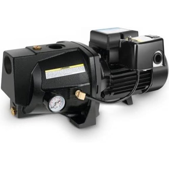 Acquaer 1HP Shallow Well Jet Pump Cast Iron