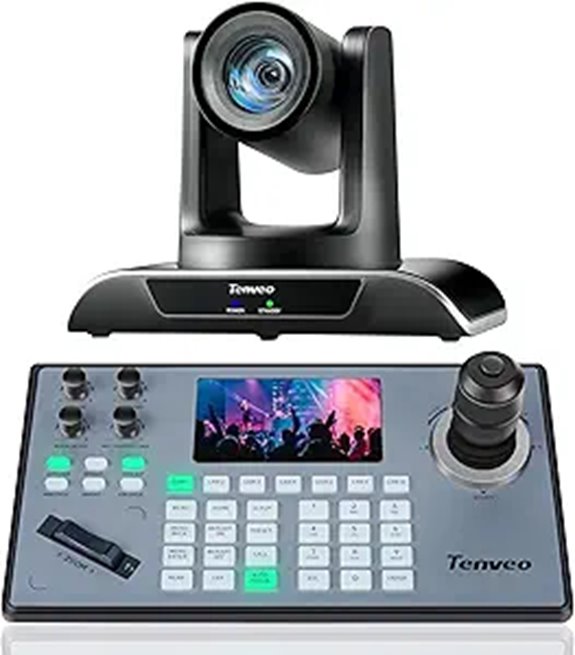 Tenveo 20X AI PTZ Camera with Controller Bundle