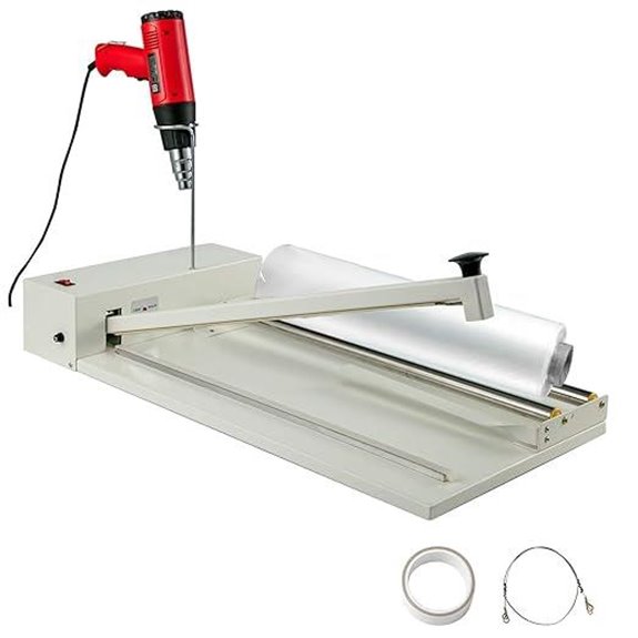 BestEquip 24 Shrink Wrap Machine with Heat Gun