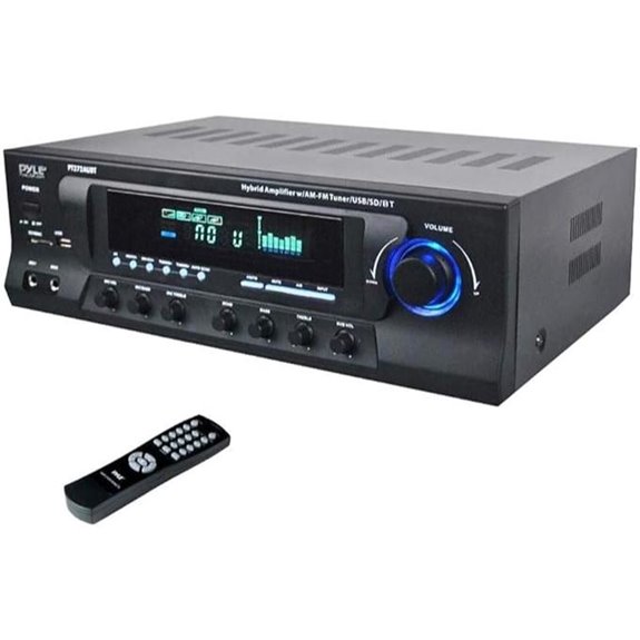 Pyle 300W Bluetooth Power Amplifier with Microphone Inputs