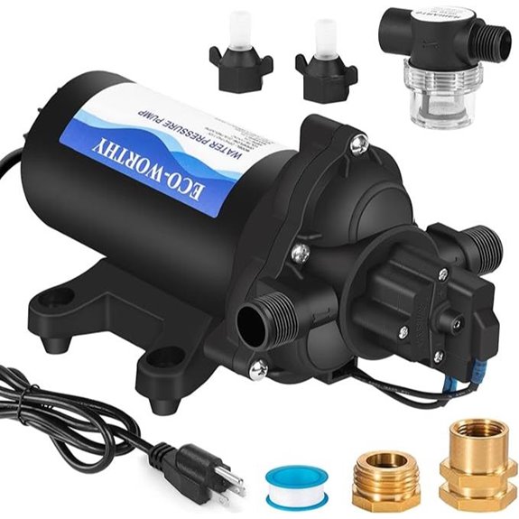ECO-WORTHY 33-Series Industrial Water Pump with Hoses