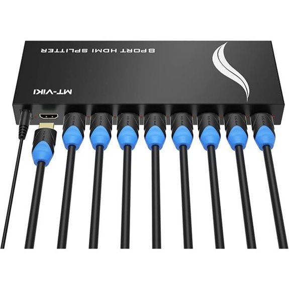 MT-VIKI 4K HDMI Splitter 1x8 with 8 Outputs