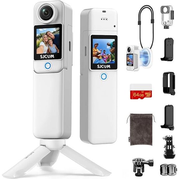 SJCAM C300 4K Vlogging Action Camera with Accessories