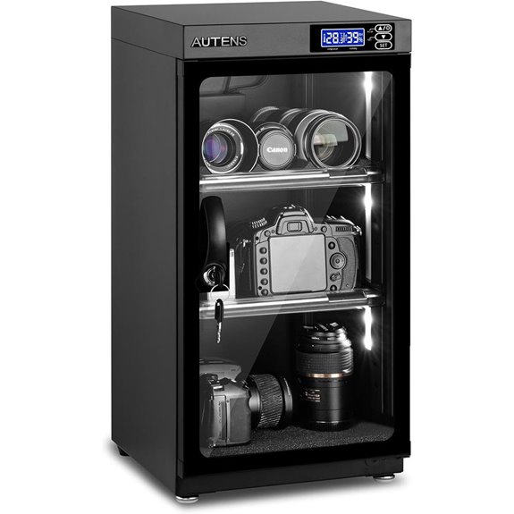 AUTENS 50L Digital Dehumidifying Storage Cabinet
