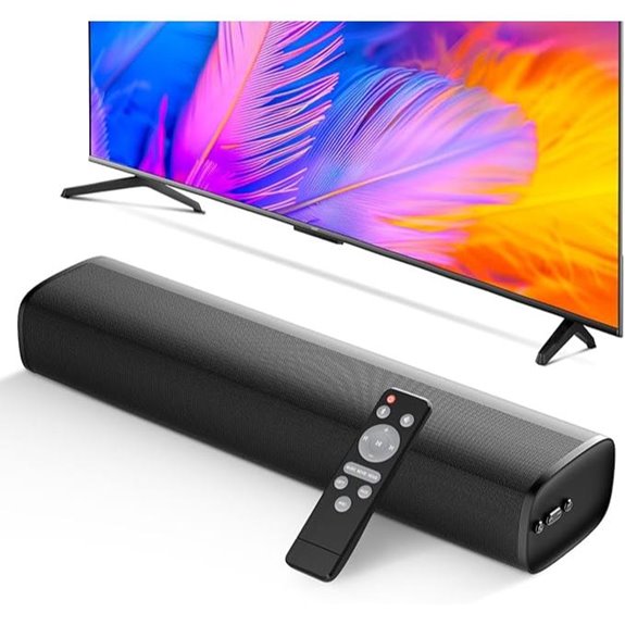 MZEIBO 50W Bluetooth Sound Bar for TV and Gaming