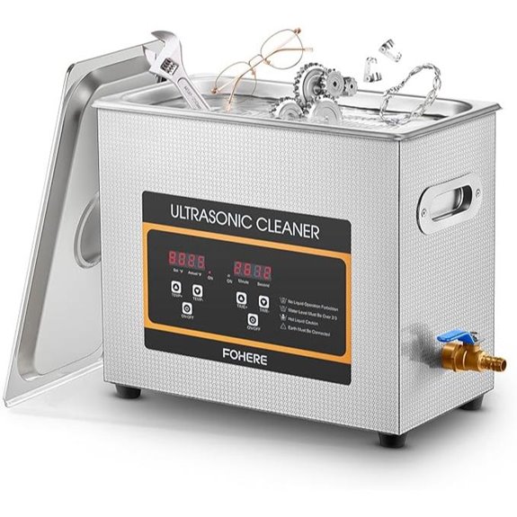 Ultrasonic Cleaner 6.5L with Heater and Timer