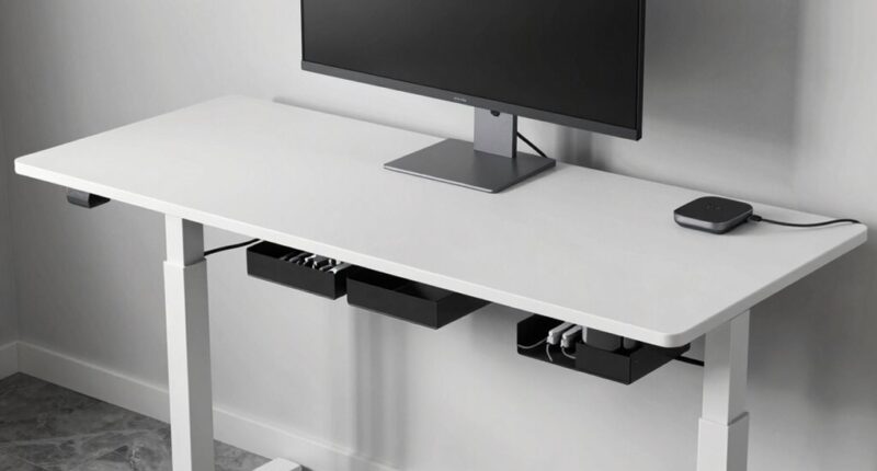 72 inch desk cable solutions