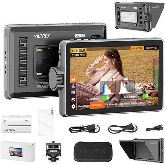 7 inch 4k hdmi monitor