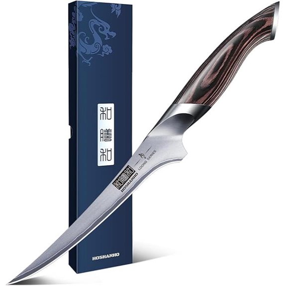 HOSHANHO 7-Inch High Carbon Stainless Boning Knife