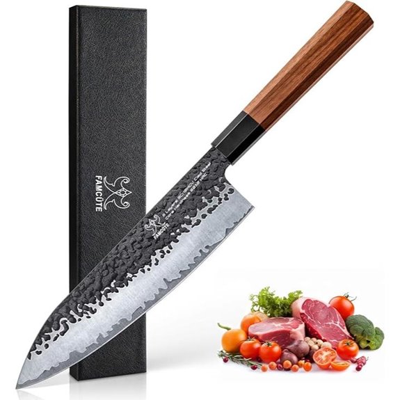 8-Inch Hand Forged Japanese Chef Knife