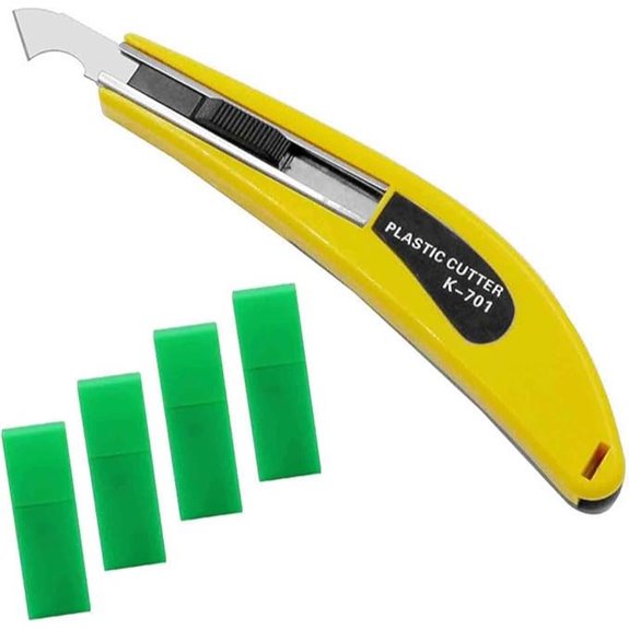 Acrylic Plexiglass Cutter with Blades and Handle