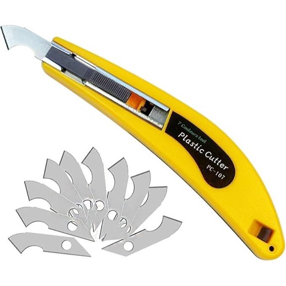 Acrylic Plexiglass Sheet Cutter with 11 Blades