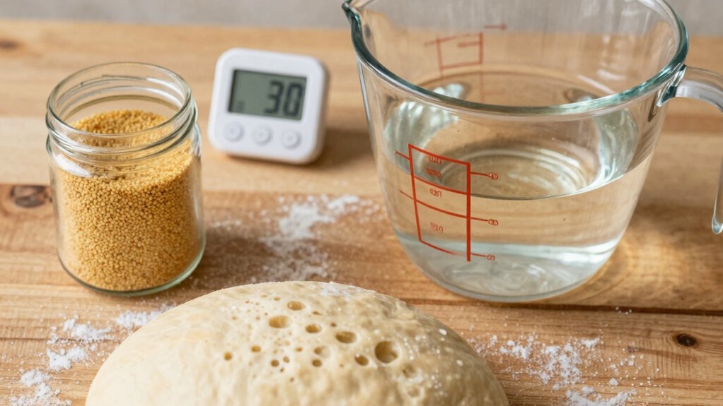 add yeast at proper timing