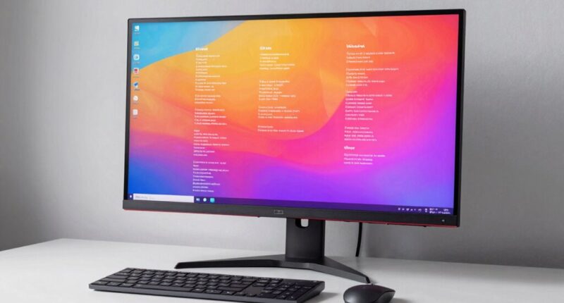 adjust 4k monitor settings