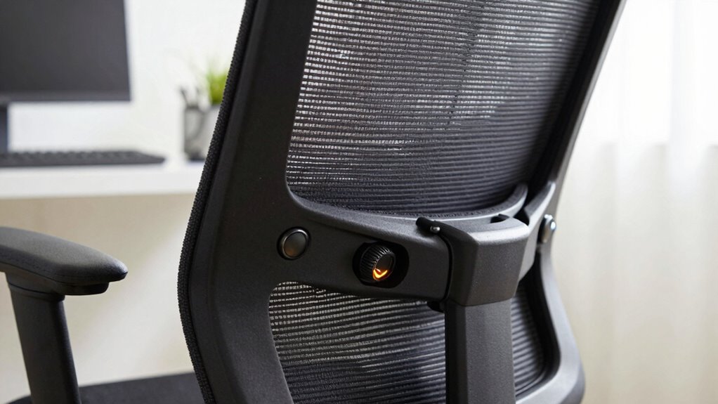 adjust chair support lighting