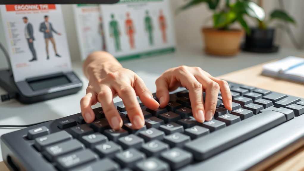 adjust keyboard for comfort